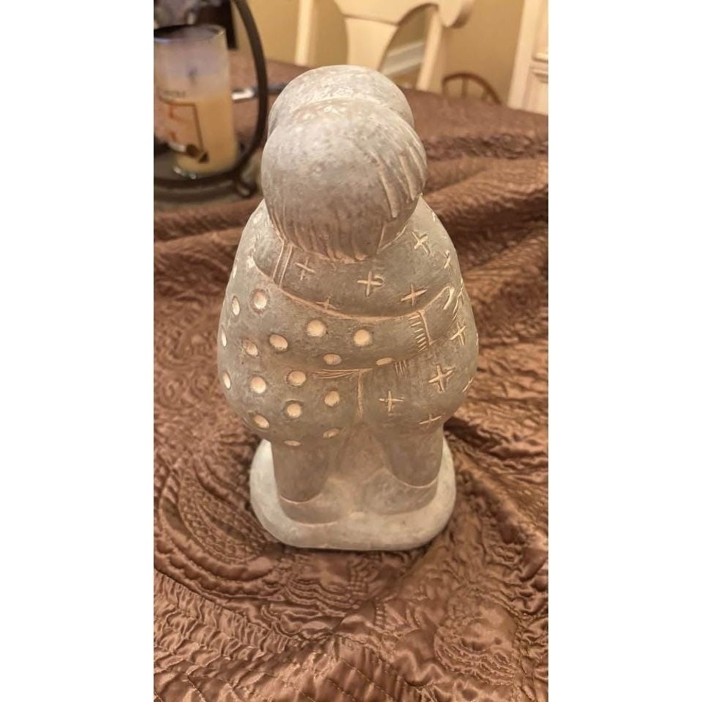 Isabel Bloom Large "Hugs" Kids Children Statue Figurine -Art Sculpture-Blue- 9"